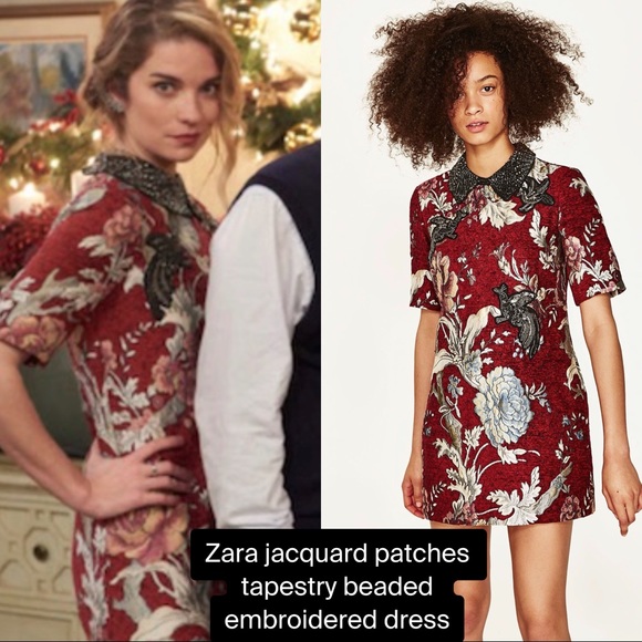 alexis rose zara dress